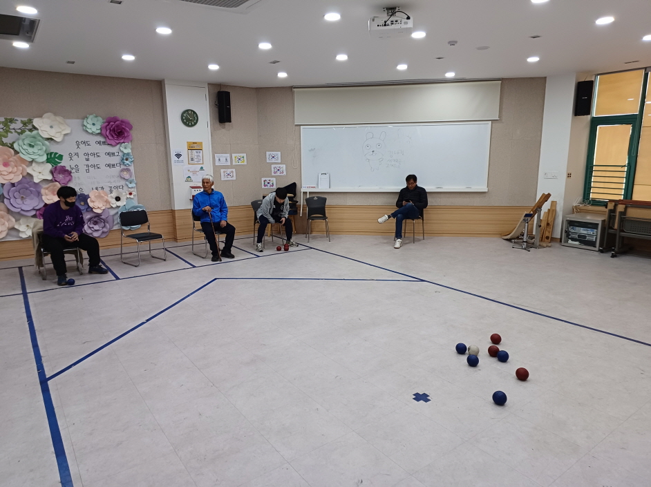 2024년 3월 28일(목) 보치아 수업 사진