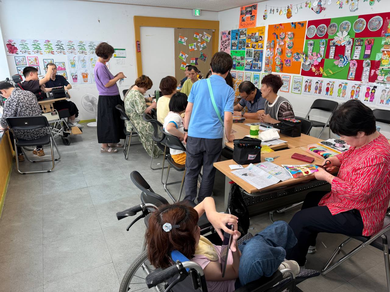 8월 수업 사진