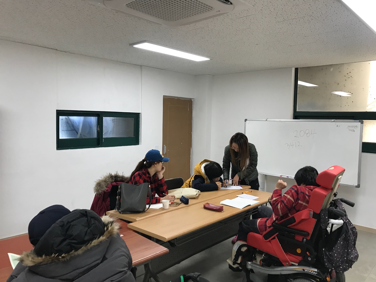 2018년 2월 6일 - 수학수업 사진
