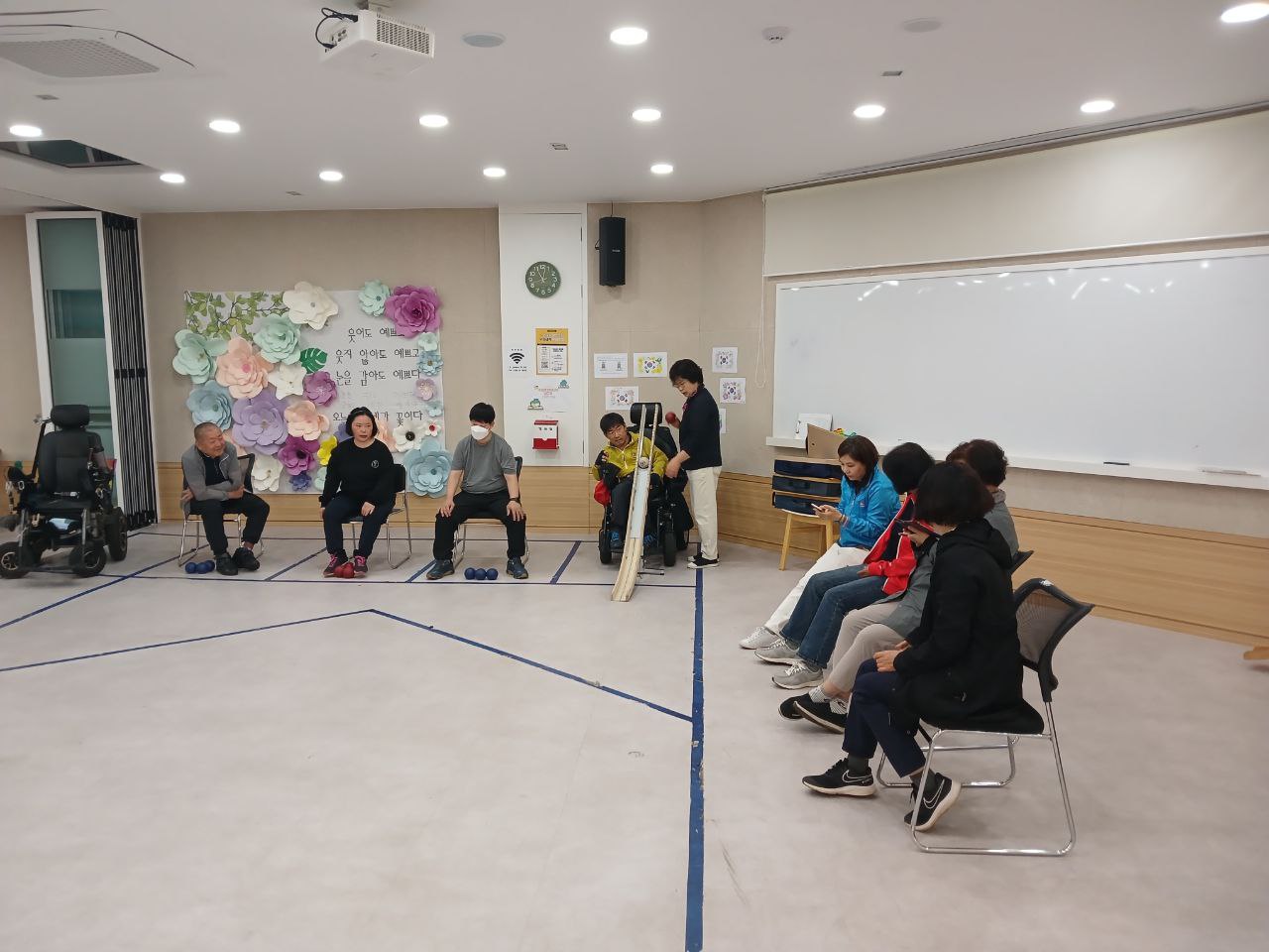 2024년 5월 8일(수) 보치아 자조모임 수업사진