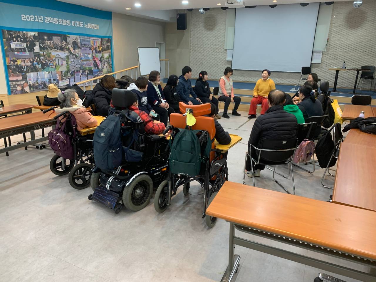 2025년 2월 4일(화) 마당극-춤 수업사진입니다