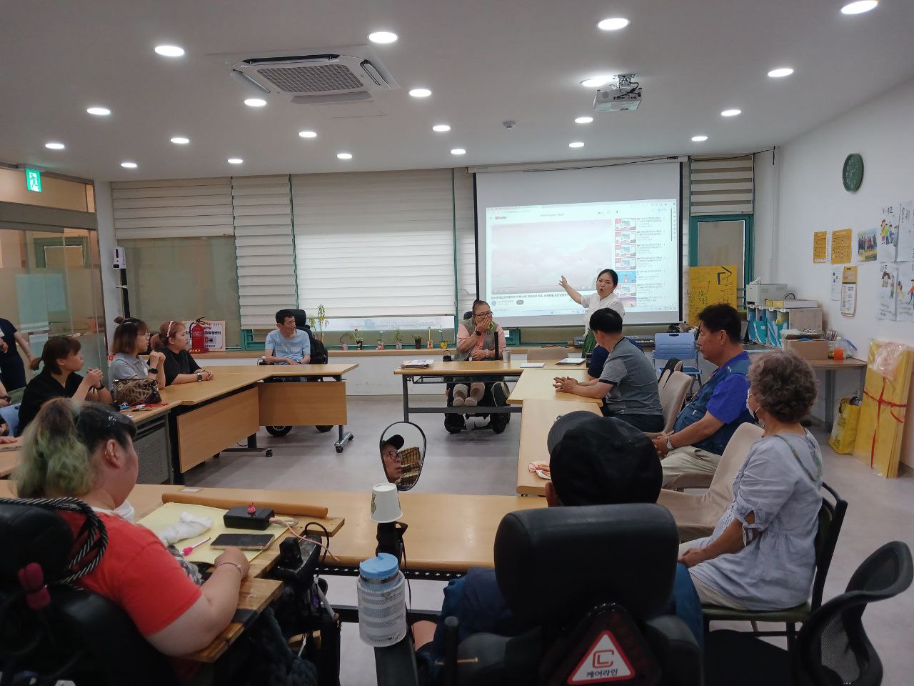 2024년 7월 22일(월) 원어로 알아보는 UNCRPD 수업사진