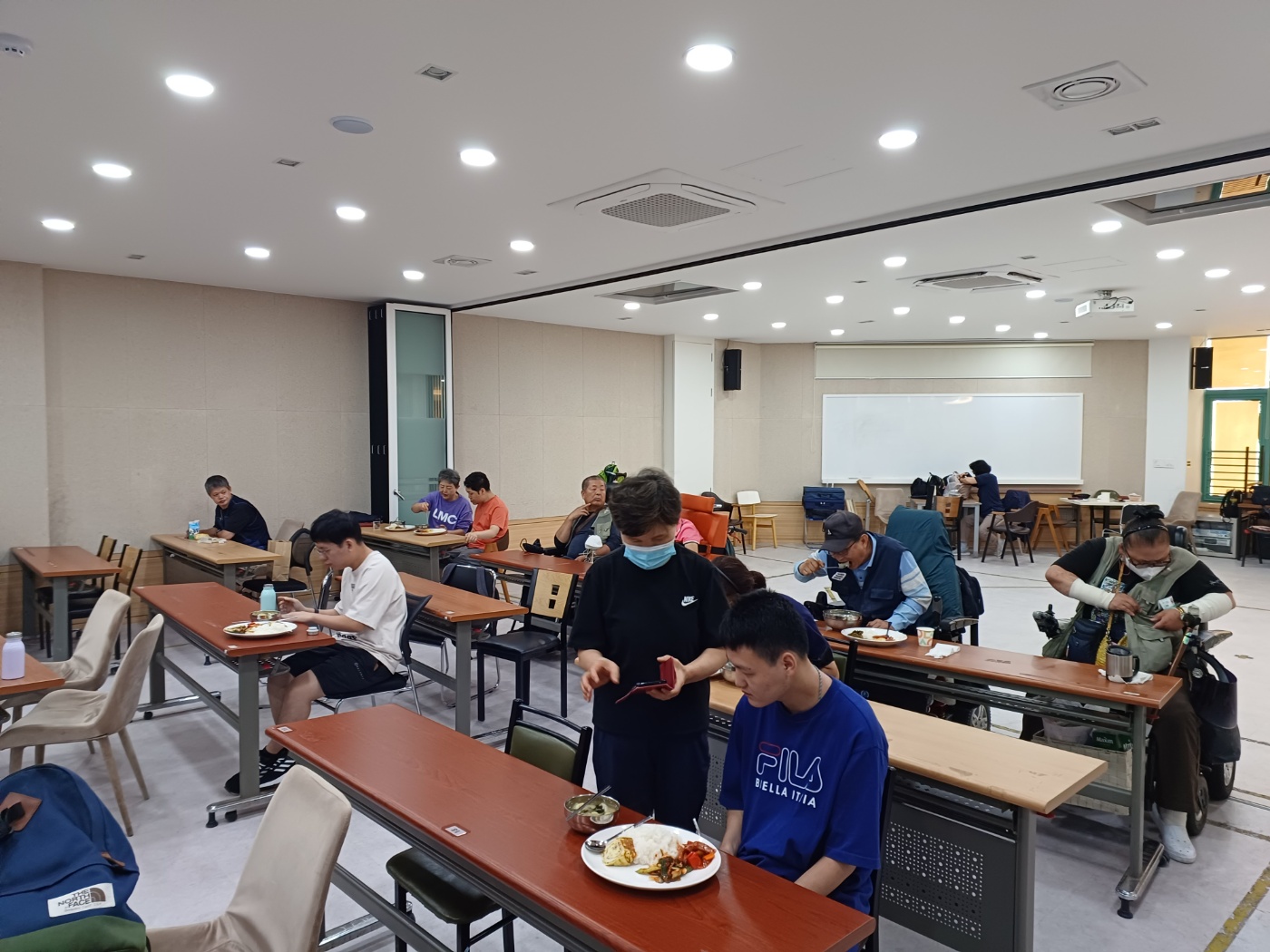 2023년 09월 14일(목) 점심급식(만두국, 계란말이...)