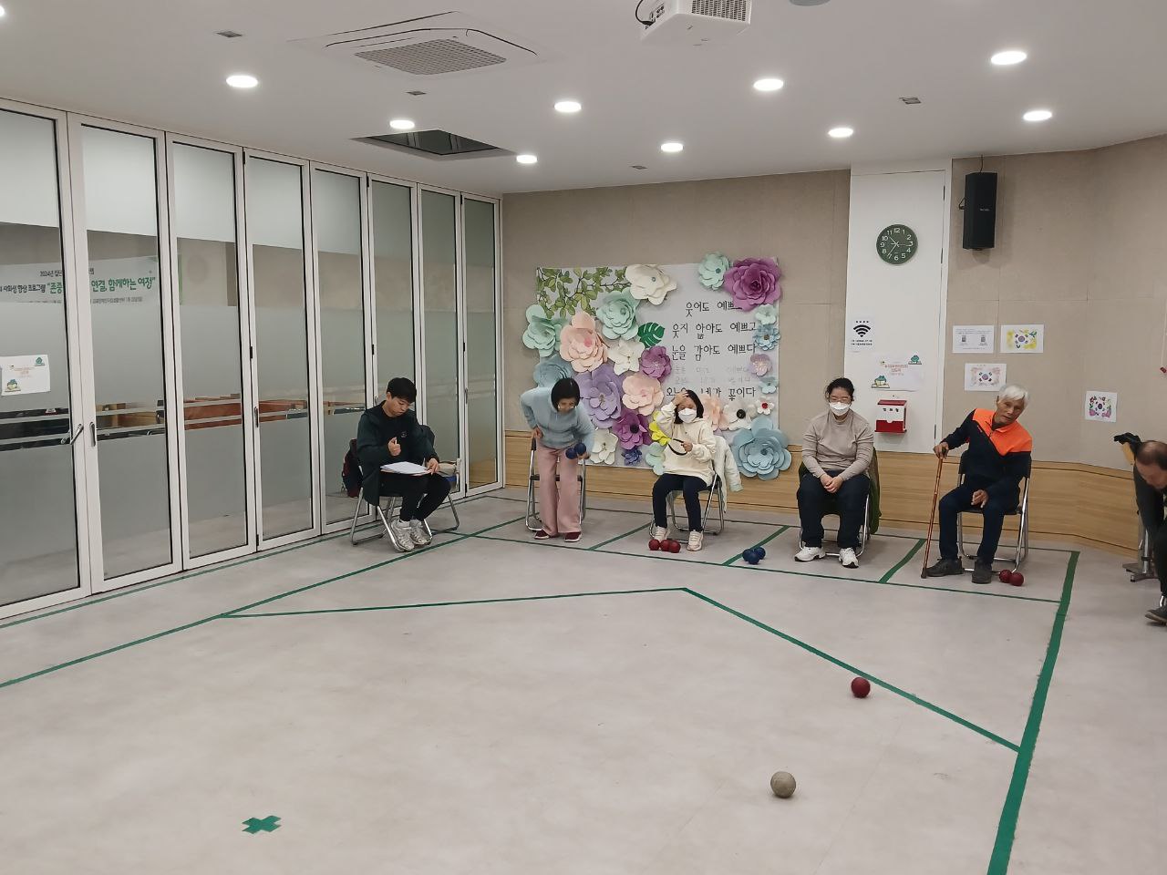 2024년 11월 11일(월) 보치아 수업사진