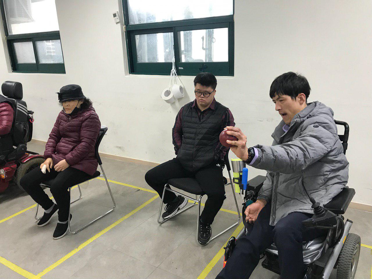 2019년 3월 25일 - 보치아수업 사진