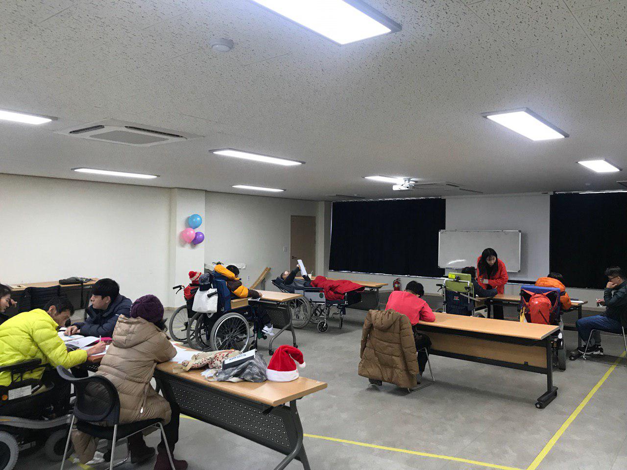 2018년 12월 24일 - 국어수업 사진