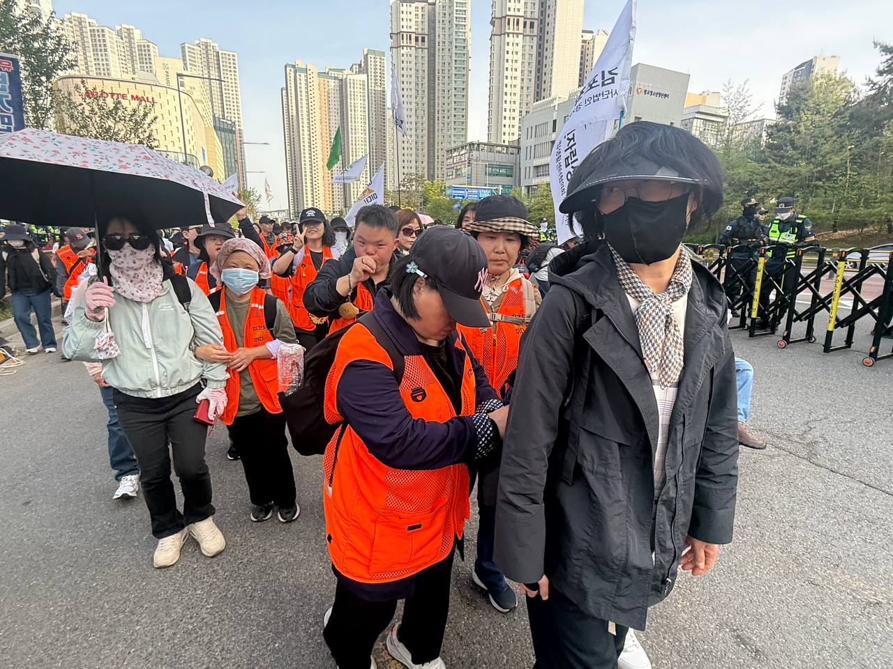 경기420 장애인차별철폐 결의대회