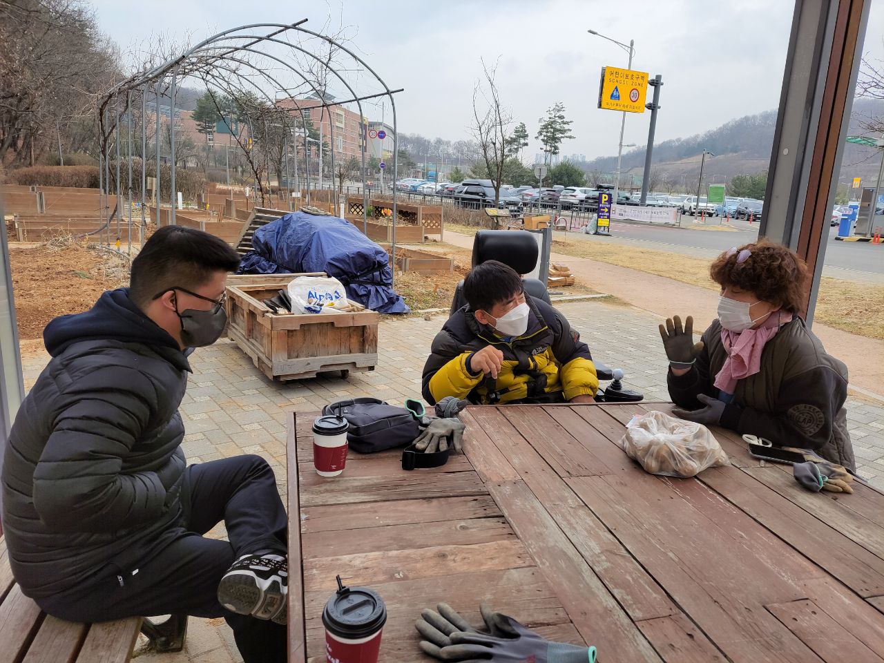 2022/03/25(금) - 공공일자리 & 텃밭생활